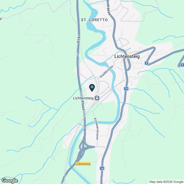 Eigenheim in grüner Umgebung - Karte