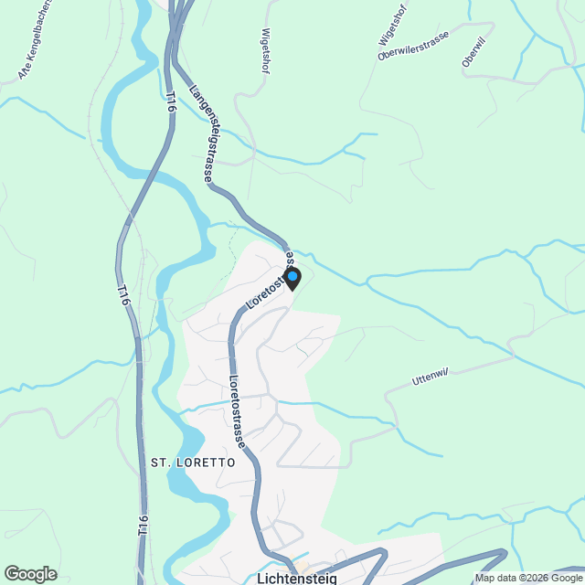 Blick ins Grüne: Attikawohnung an sonniger Lage - Karte