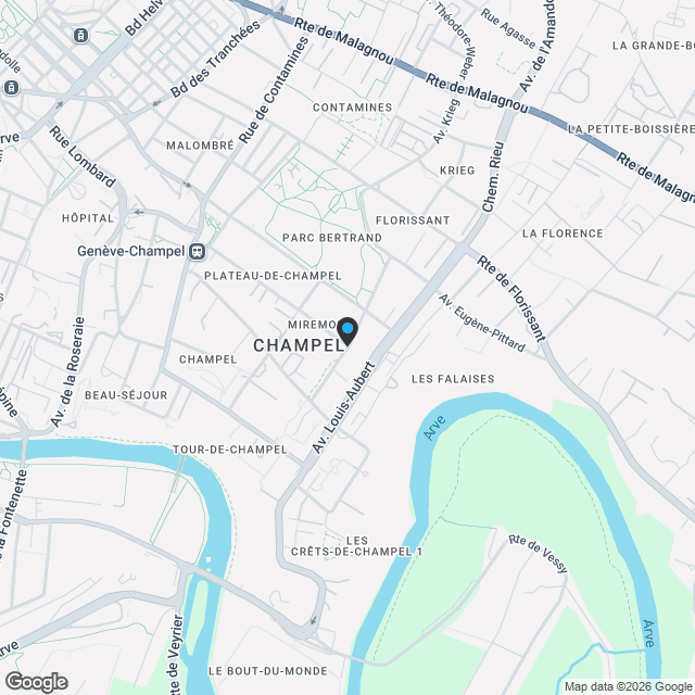 Appartement d'exception entre nature et élégance contemporaine - Karte