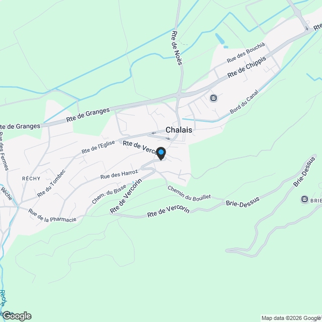 Nouvelle promotion immobilière à Réchy - Karte