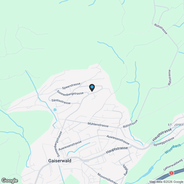 Sonnenberg - Alpsteinblick - Pool - Topmodernes Haus mit viel Raumangebot - Karte