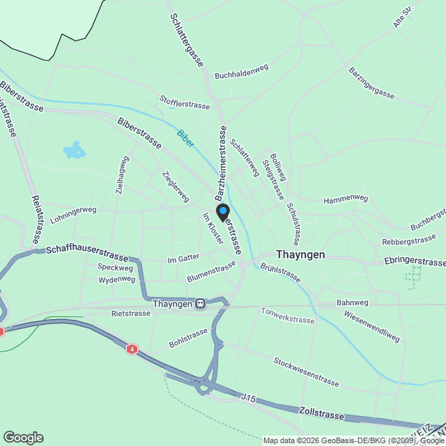 privater Rückzugsort «Am Palmenweg»: Doppel-Einfamilienhaushälfte mit Garten - Karte