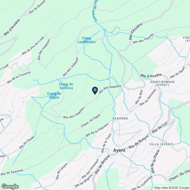 Nouvelle promotion ? 2 appartements de 4.5 pièces à Ayent - Karte