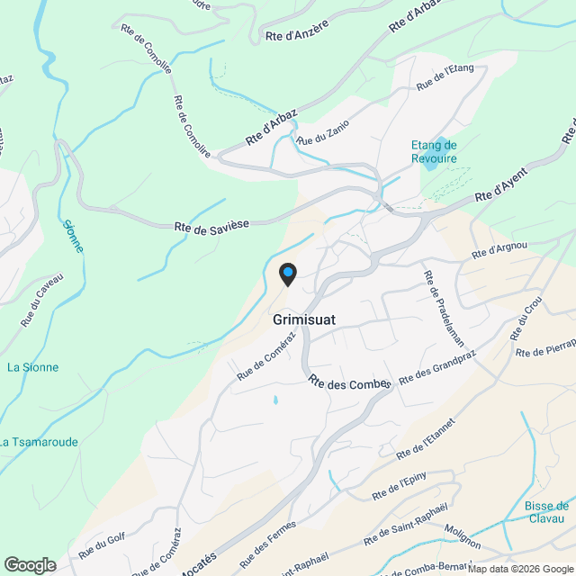 NOUVEAU PROJET - VILLA "OSMOSE" À GRIMISUAT - Karte