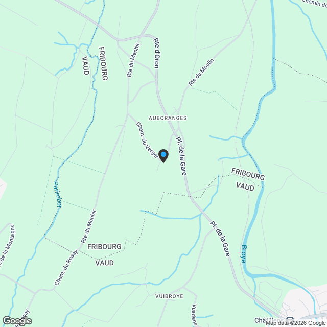 Une situation exceptionnelle aux portes de Lausanne - Karte