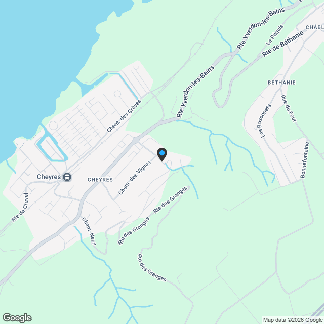 Magnifique attique neuf avec vue sur le lac - Karte