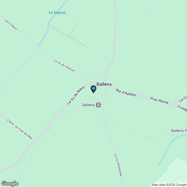 1144 Ballens - Duplex de 5 pièces et demie tout neuf - Karte