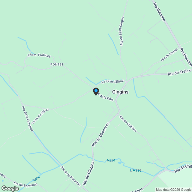 Maison de village HPE - Karte