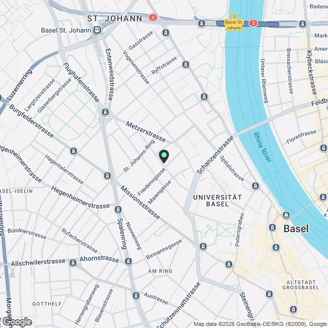 Ruhige und moderne 3.5-Zimmerwohnung an beliebter Lage - Karte