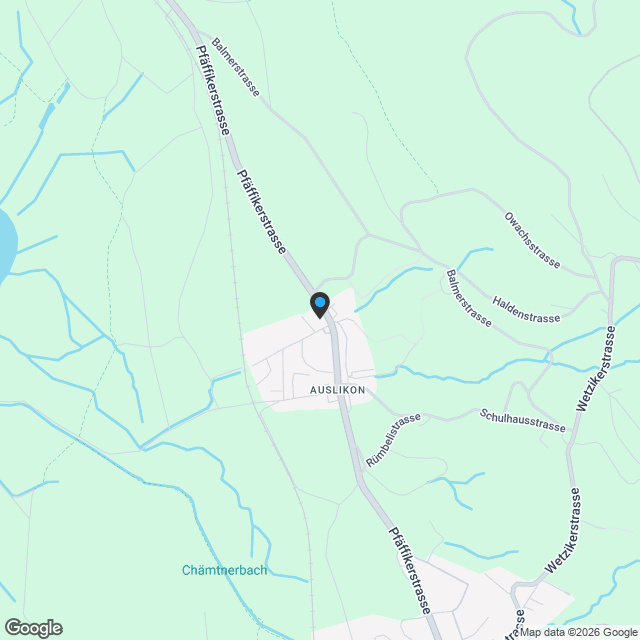 Idyllisches Auslikon - attraktive 2 1/2 Zimmer Wohnung - Karte