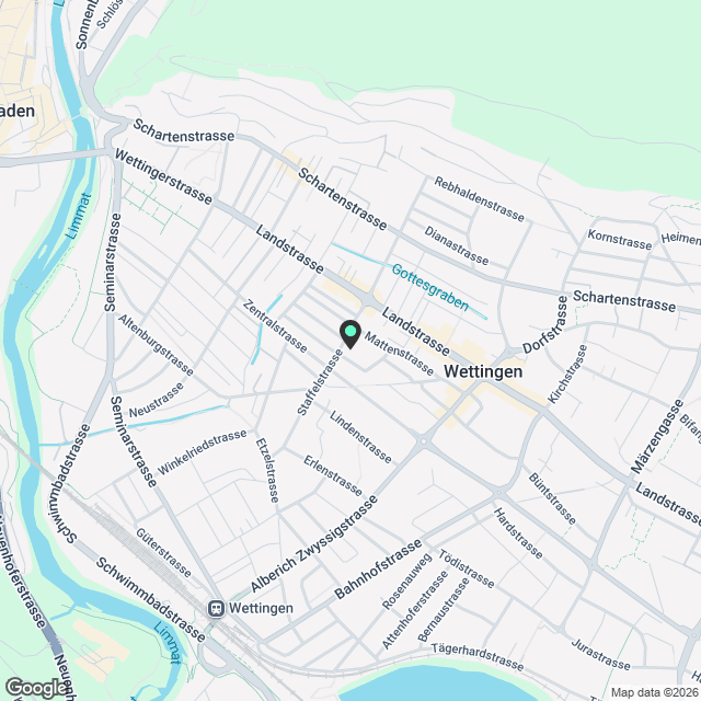 Attikawohnung mit 360-Grad-Blick über die Dächer von Wettingen - Karte