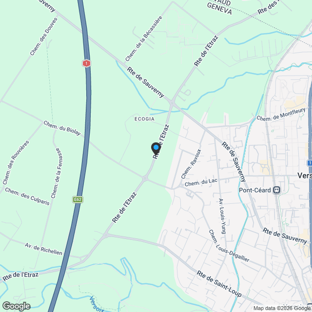 Exclusivité : Villa Contemporaine d'Exception au Coeur de Versoix - Karte