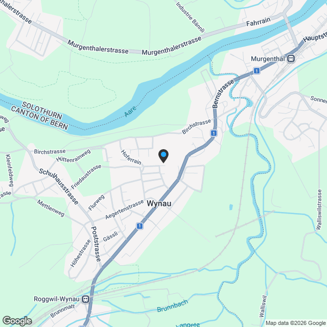 3-Zimmer-Eigentumswohnung in Wynau mit starker Rendite - Karte