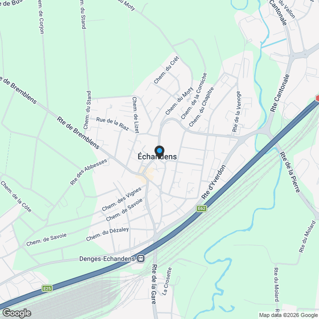 Superbe appartement de 4,5 pièces en rez de jardin au coeur du village - Karte