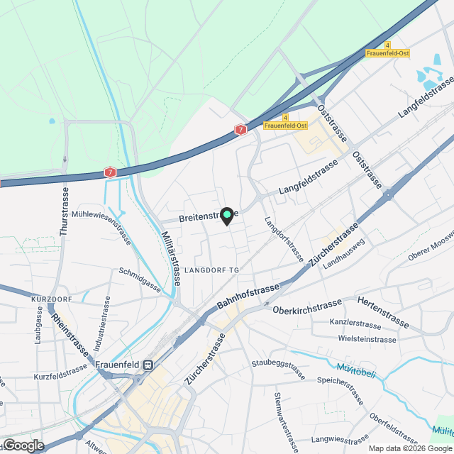 Bau 2016, ruhige Sackgasse, 2 Min. Autobahn, Nähe Bahnhof - Karte