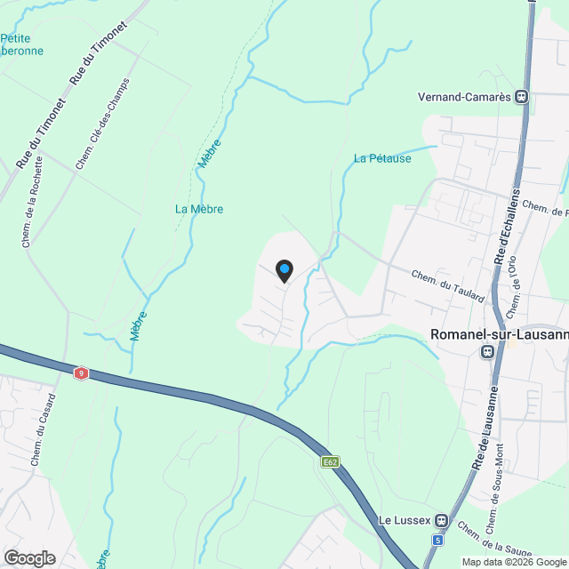 Villa contiguë Vente sur plans - Karte