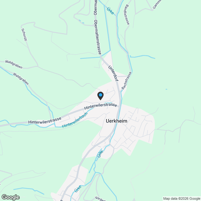 exklusive 4.5 Zimmer Gartenwohnung mit Terrasse & Garten – letzte Etappe - Karte