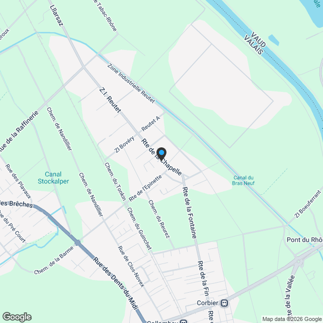 PPE L'Escale lot 11 appartement mansardé 4.5 pièces au DERNIER étage - Karte