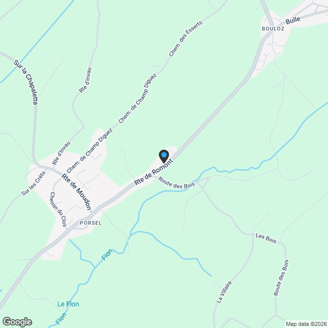 Appartement neuf de 3½ pièces au 2ème étage : dernière - Karte