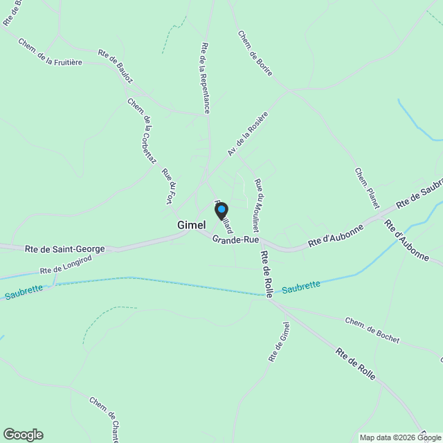 Villa individuelle de 5.5 pièces à St-George - Karte