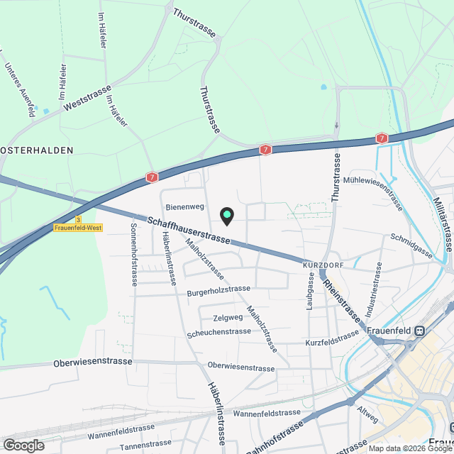 Erstbezug - Moderne 2½ Zimmer-Wohnung in ruhigem Quartier - Karte