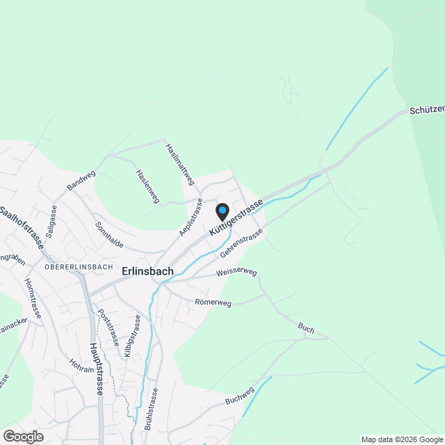 Sonnenpark Erlinsbach AG - Familienglück in sonniger Grünlage - Karte
