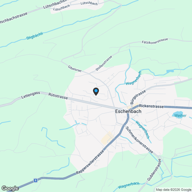 Neubau 5.5-Zimmer-EFH in Lütschbach, Gemeinde Eschenbach - Karte