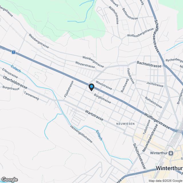Neubau Urban 44 | Winterthur ZH - Karte