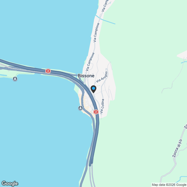 Appartamento - Bissone - Karte