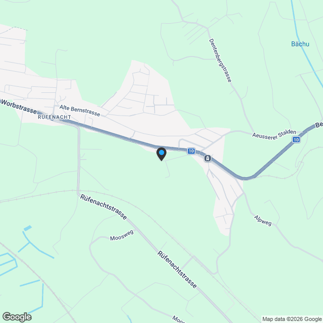 Dorfmitte Rüfenacht "Zur alten Linde" weitere Wohnungen durften reserviert und verkauft werden! - Karte