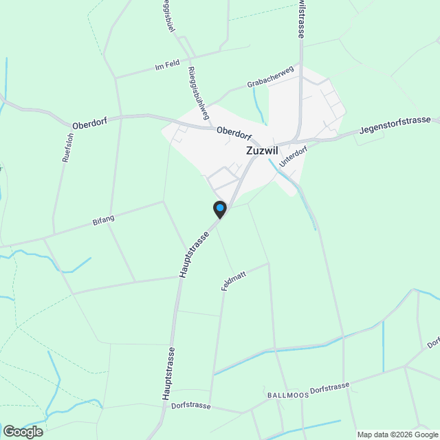 Wohnen über den Dächern von Zuzwil – modernes 5.5-Zimmer-Einfamilienhaus - Karte