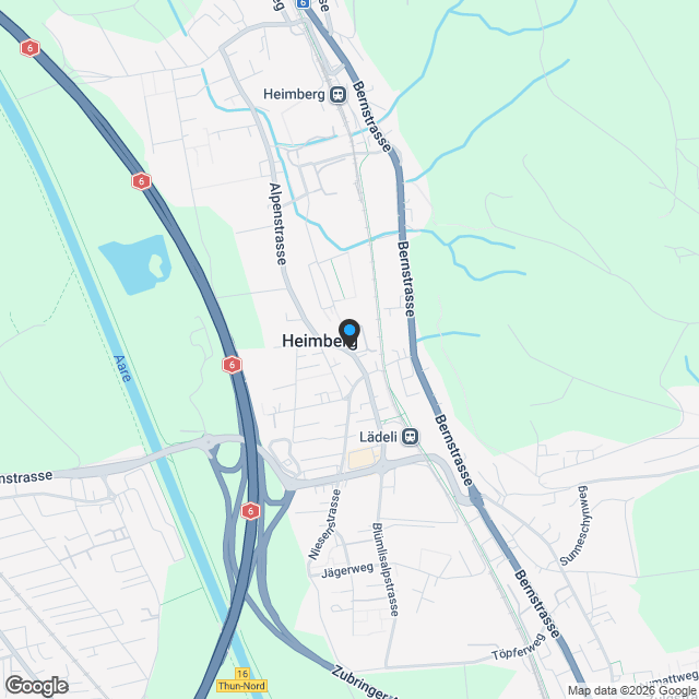 Letzte Einheiten im Neubau Trium: 4½-Zimmerwohnung im 1. OG - Karte