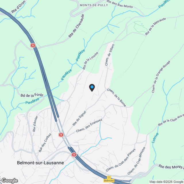 Villa mitoyenne neuve à Belmont ! - Karte