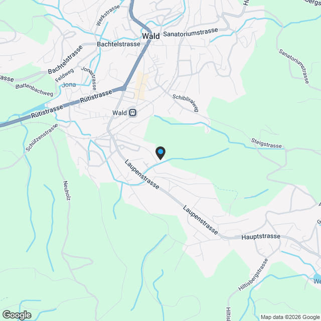NEUBAU - Moderne 4.5-Zimmer-Wohnung im Obergeschoss an idyllischer Lage - Karte