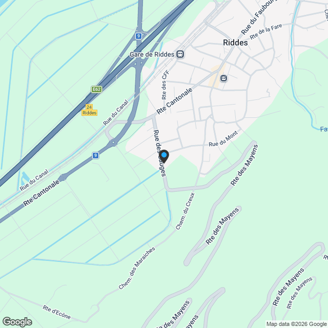 Magnifique appartement de 4.5 pièces au 1er étage - Karte