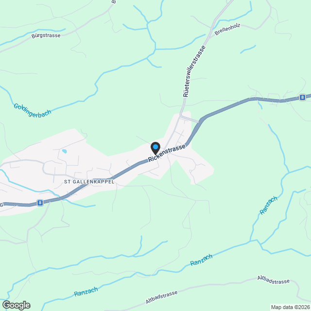 2.5-Zimmer-Wohnung mit durchdachtem Grundriss in moderner Überbauung - Karte