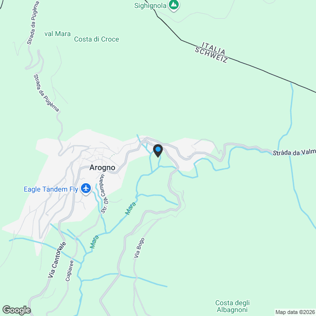 3.5 LOCALI DI CHARME RINNOVATO ALL'ULTIMO PIANO AD AROGNO - Karte