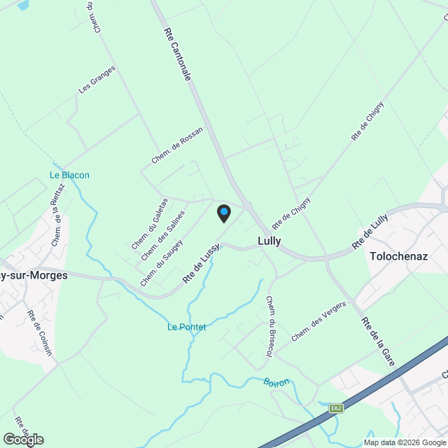 RÉSERVÉE - VILLAS AUREA - LULLY - Karte