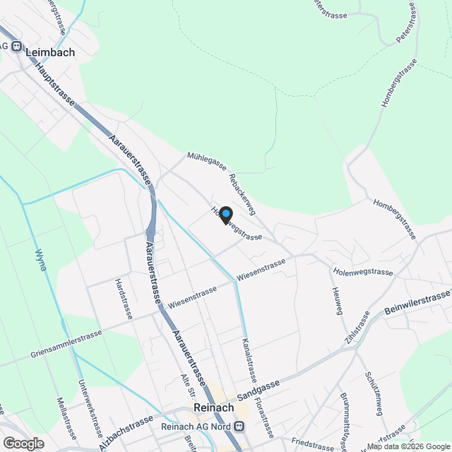 exklusives Minergie-Einfamilienhaus (Haus 1): mit Weitblick, Terrasse und nachhaltiger Bauweise - Karte