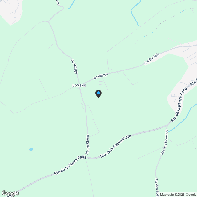 Magnifique villa individuelle 5.5 pcs avec grand jardin à Lovens - Karte