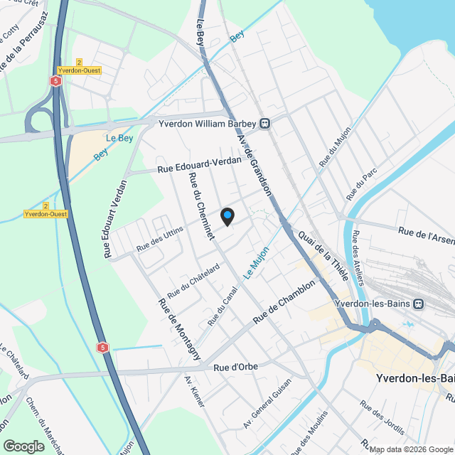 Spacieux attique de 3,5 pièces de haut standing avec balcon de 16 m2 copie - Karte