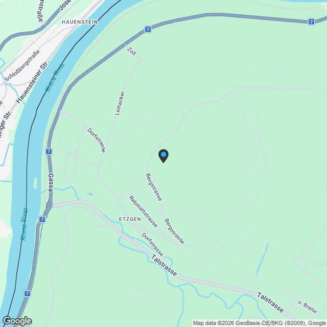 Rebmatt - Terrassenwohnen mit Panorama - Karte