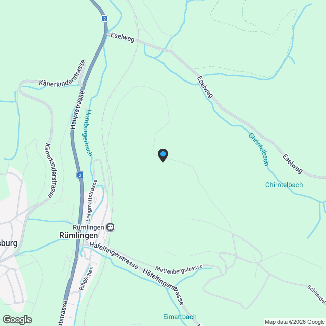 Exklusives Neubau-Einfamilienhaus in Rümlingen - Karte