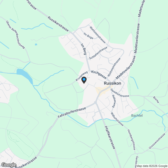 Dachwohnung mit Charme und Weitsicht - Karte