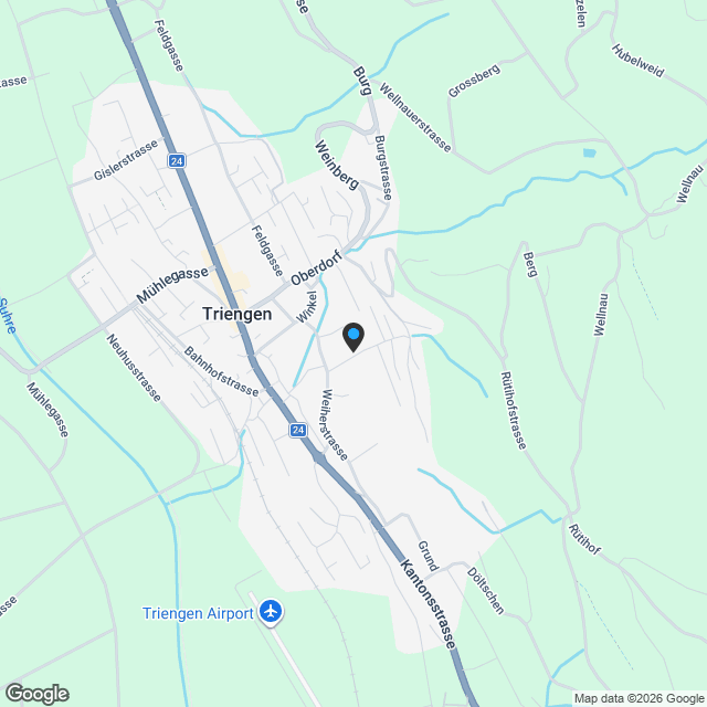 2.5-Zi-Wohnung Murhubel Triengen - Karte