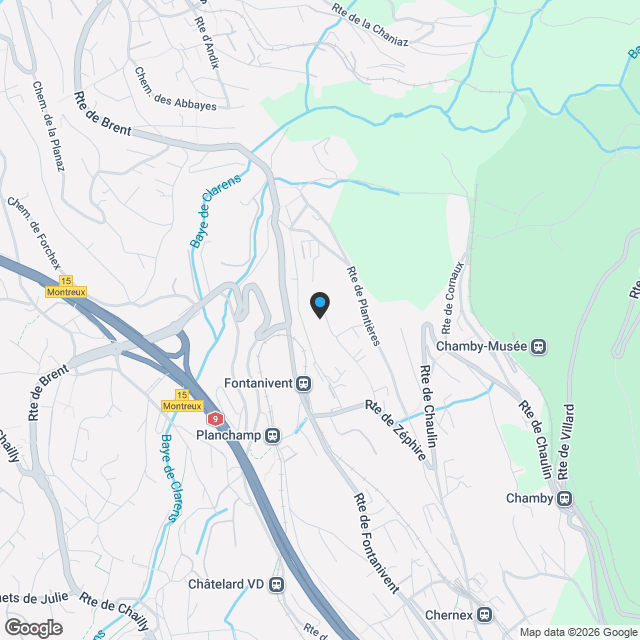 Élégant 3.5 pièces rénové - Brent / Montreux - Karte