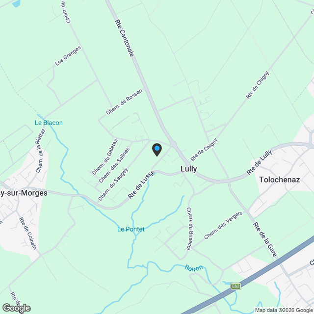 RÉSERVÉE - VILLAS AUREA - LULLY - Karte