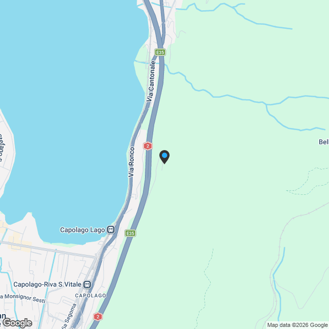 Nuovo appartamento 3,5 locali vista lago con giardino privato - Karte