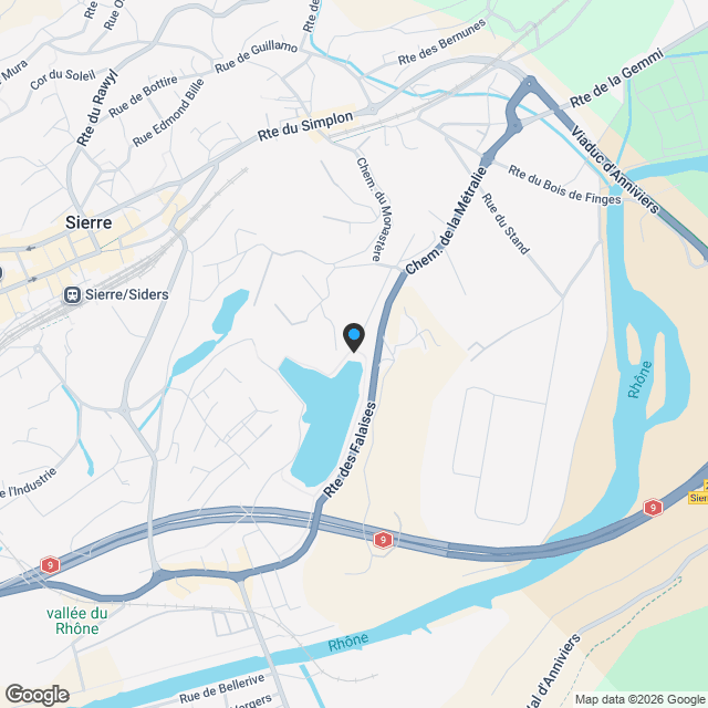 Harmonie - Corin-de-la-Crête - attique Sud-Ouest - Karte
