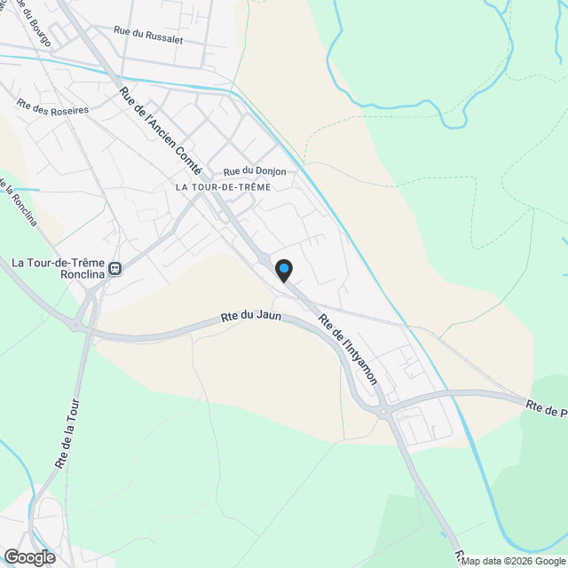 Superbe appartement de 4.5 pièces à La Tour-de-Trême - Karte